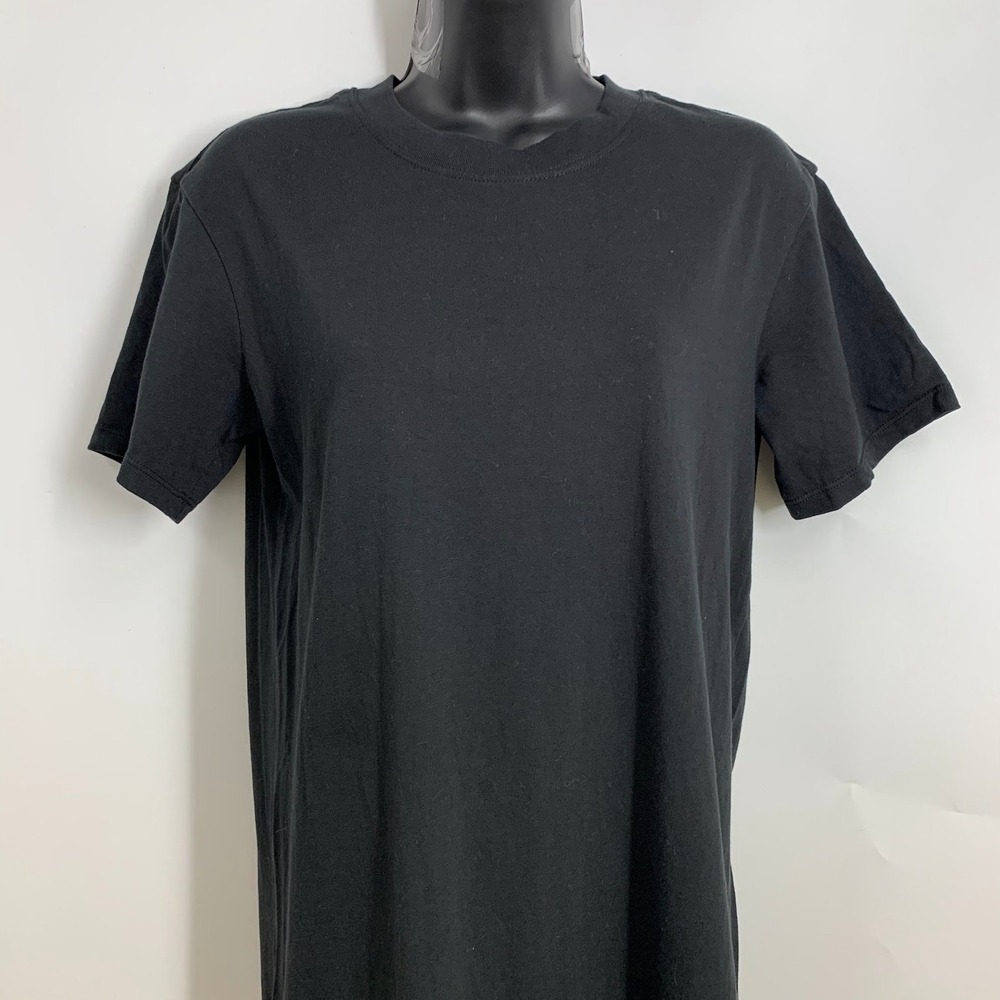 Madewell‎ Women's Tee Dress Black Cotton Short Sleeve T Shirt Dress Size XS - Picture 4 of 14